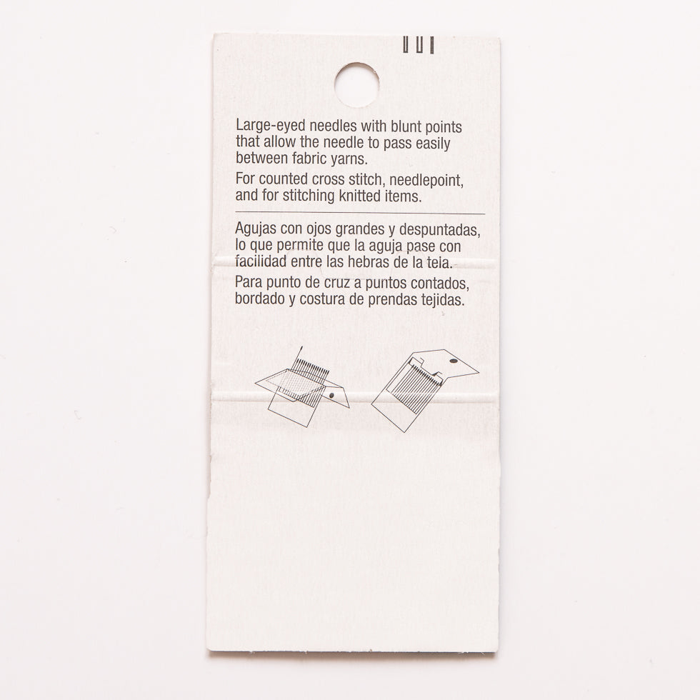 Dritz Tapestry Needles Size 20 - 6ct Detail