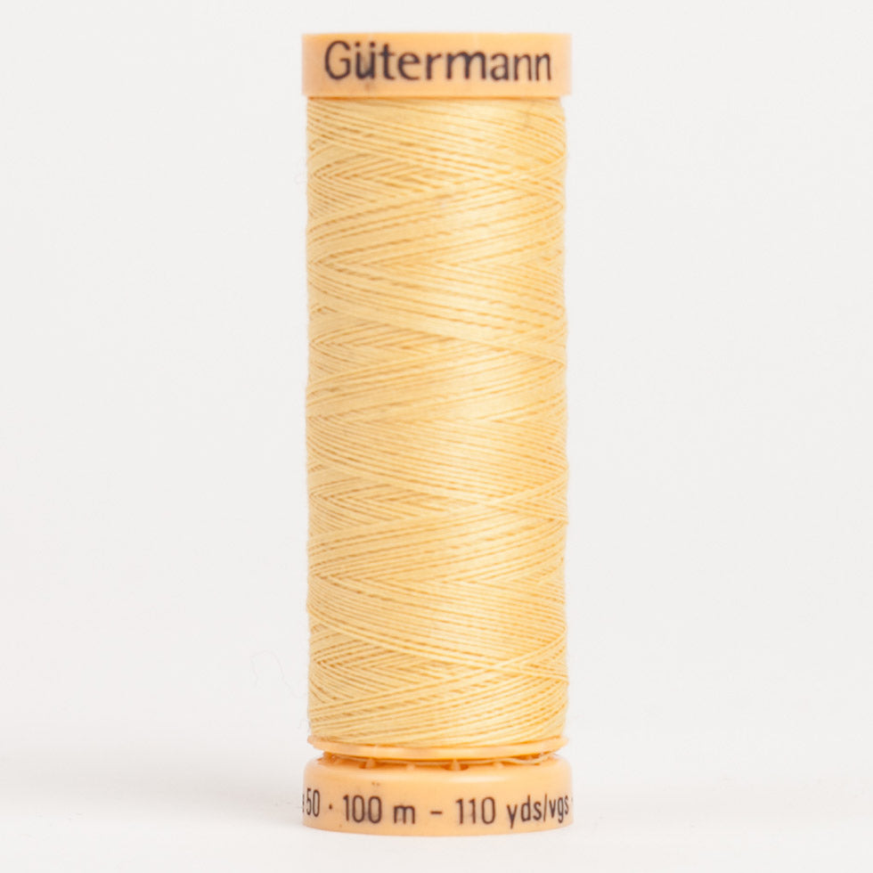 Gutermann Cotton Thread 100m - 1600 Yellow