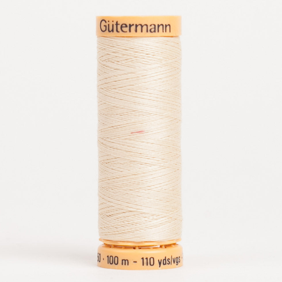 Gutermann Cotton Thread 100m - 1105 Cream