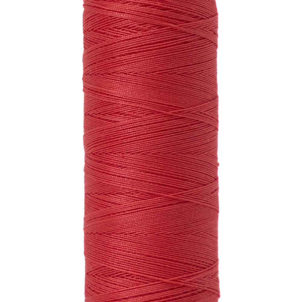 Gutermann Natural Cotton Thread 100m - 4930 Bright Coral - Detail Gutermann Natural Cotton Thread 100m - 4930 Bright Coral - Detail