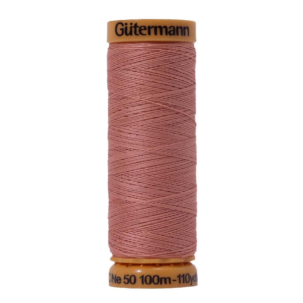 Gutermann Natural Cotton Thread 100m - 5500 Mauve Gutermann Natural Cotton Thread 100m - 5500 Mauve