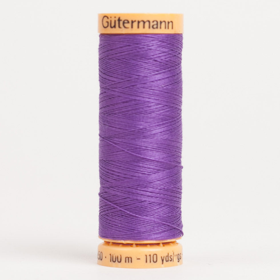 Gutermann Cotton Thread 100m - 6150 Bright Purple Gutermann Cotton Thread 100m - 6150 Bright Purple