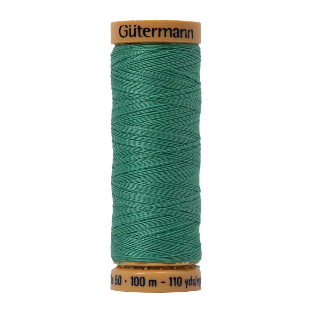 Gutermann Natural Cotton Thread 100m - 7890 Spring Green Gutermann Natural Cotton Thread 100m - 7890 Spring Green