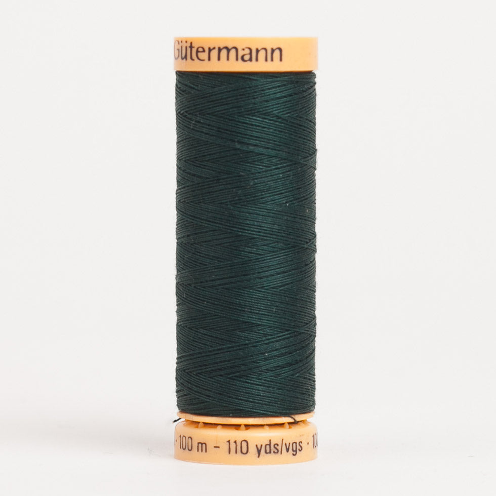 Gutermann Cotton Thread 100m - 8080 Dark Green