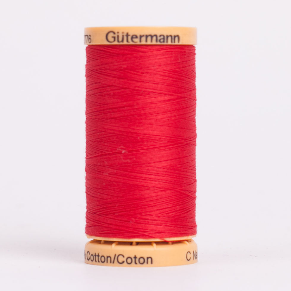 Gutermann Natural Cotton Thread 250m - 4880 Red Gutermann Natural Cotton Thread 250m - 4880 Red