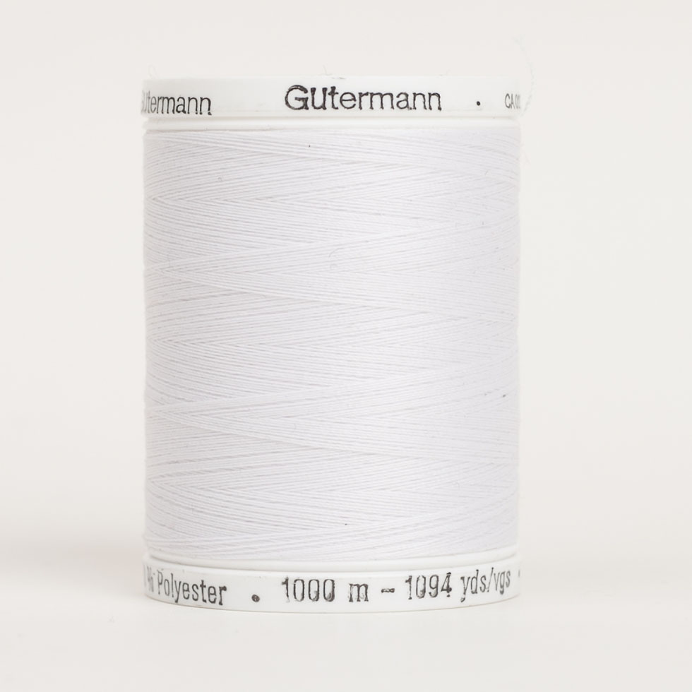 Gutermann Sew All Thread 1000m - 20 White Detail
