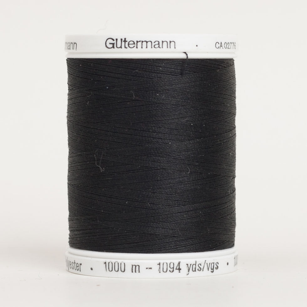 Gutermann Sew All Thread 1000m - 10 Black Detail