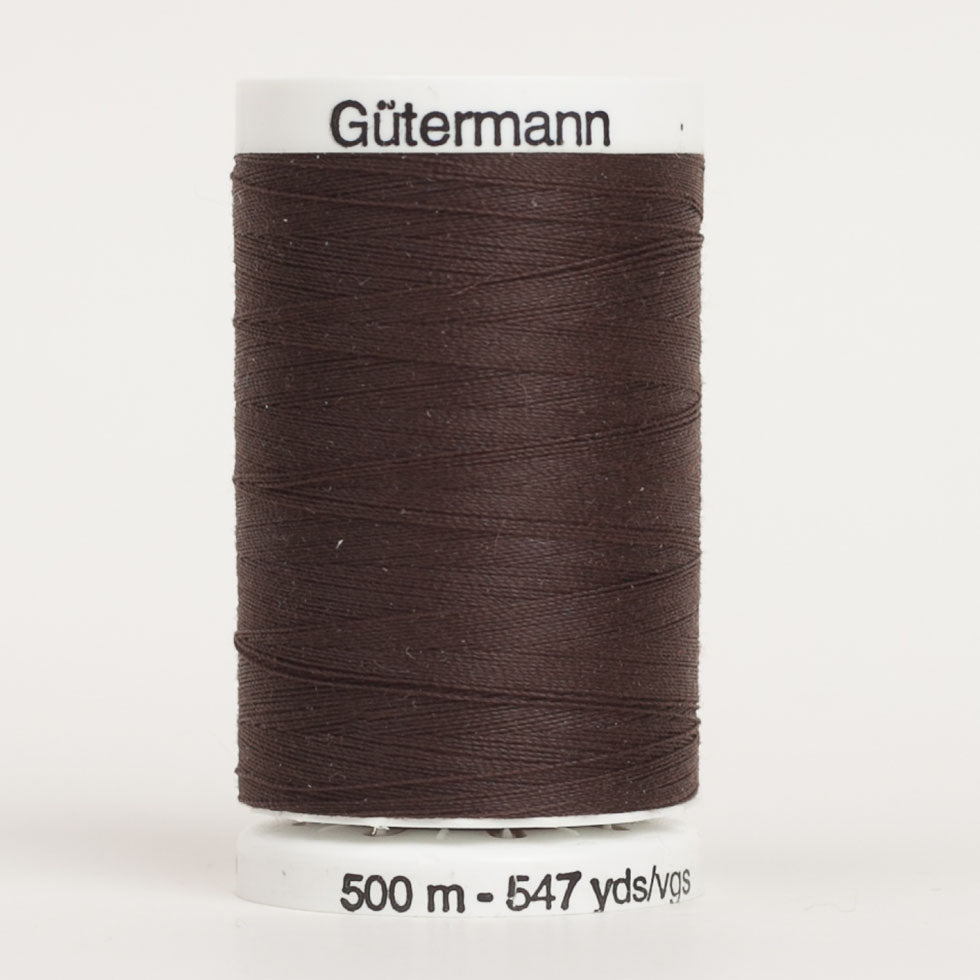 Gutermann Sew All Thread 500m - 594 Walnut