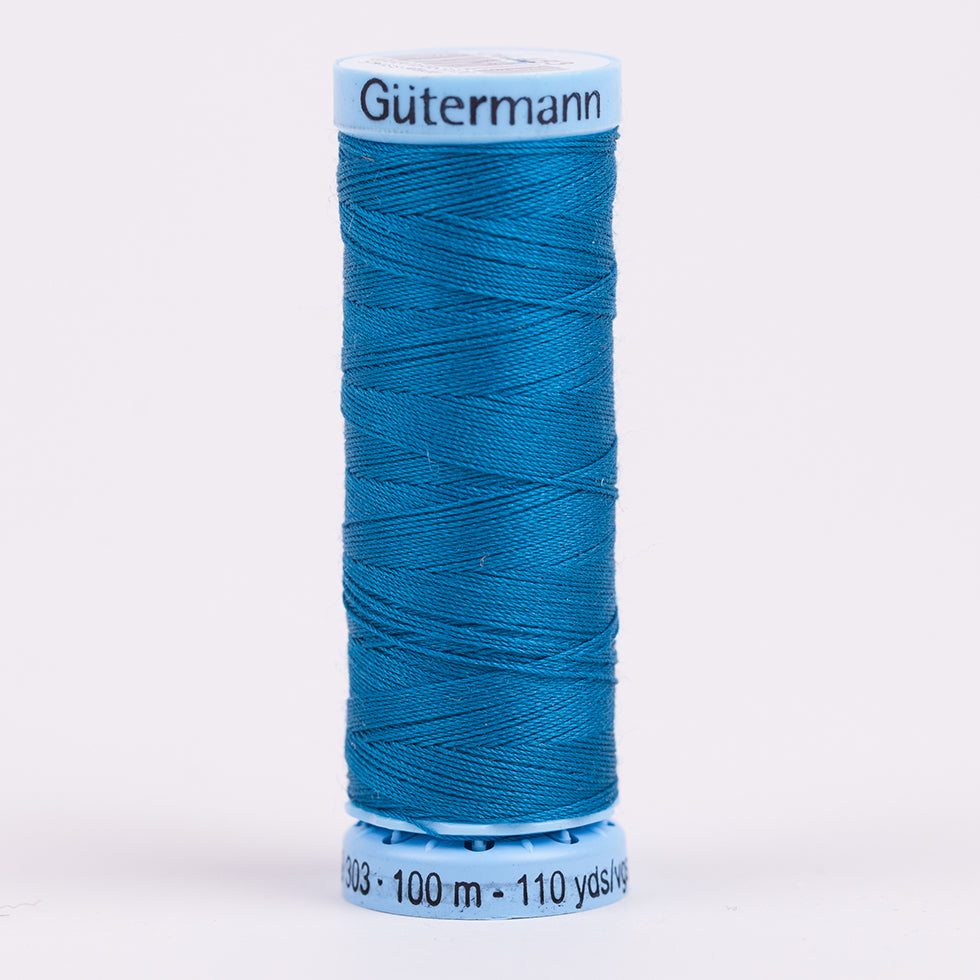Gutermann Silk Thread 100m - 483 Deep Turquoise