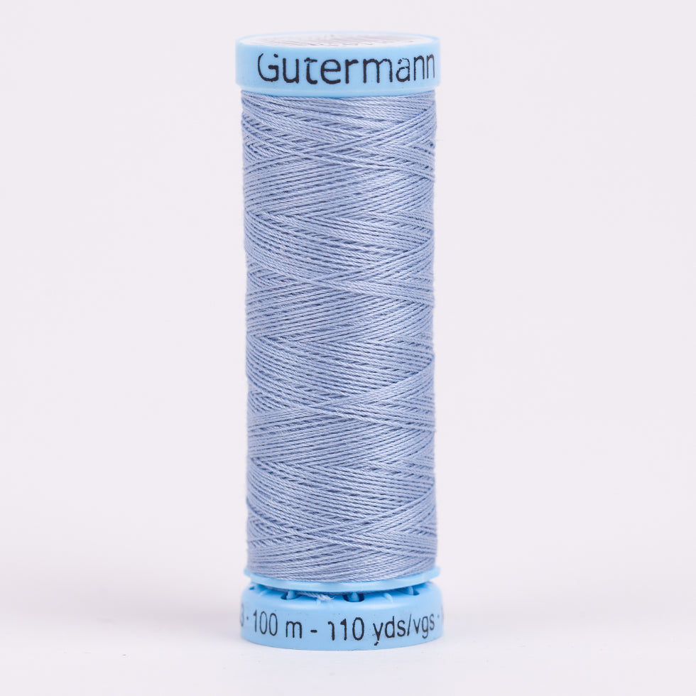 Gutermann Silk Thread 100m - 143 Blue Gray