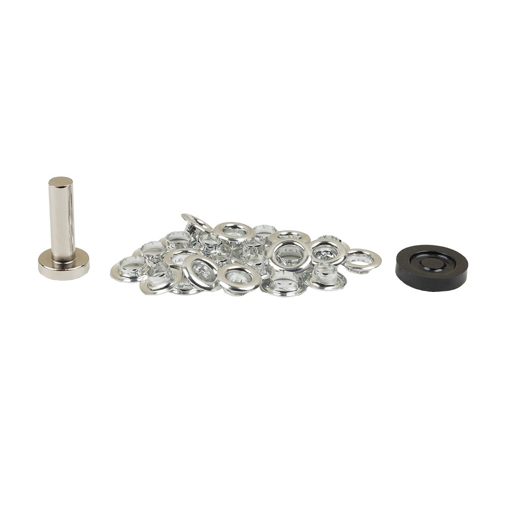 Dritz Large Nickel Eyelets Kit Size 1/4 - 12ct Folded Dritz Large Nickel Eyelets Kit Size 1/4 - 12ct Folded