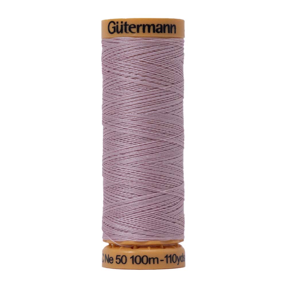 Gutermann Natural Cotton Thread 100m - 6050 Dark Mauve Gutermann Natural Cotton Thread 100m - 6050 Dark Mauve