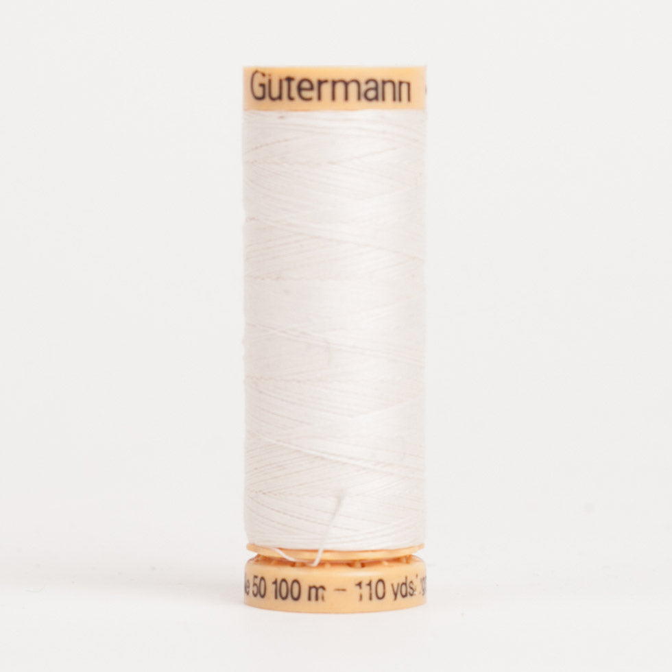 Gutermann Cotton Thread 100m - 1040 Ivory