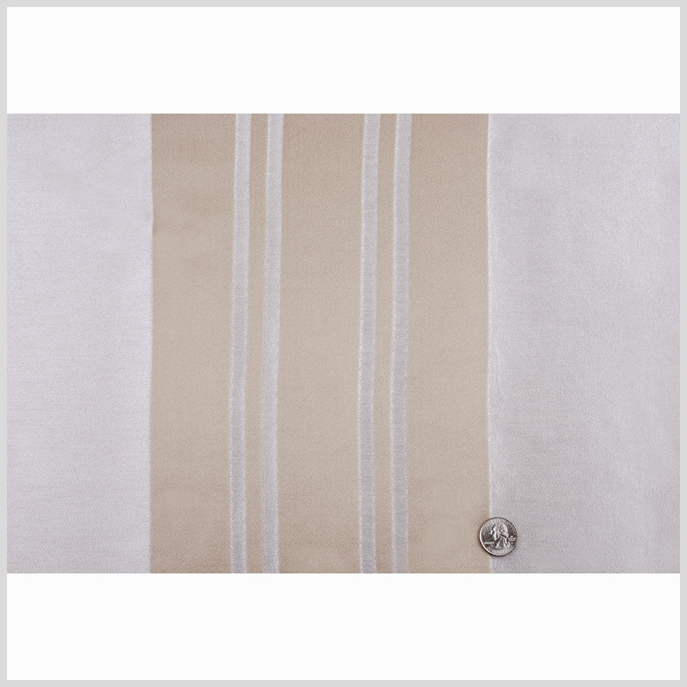 Cream Stripes Tone on Tone Full Cream Stripes Tone on Tone Full