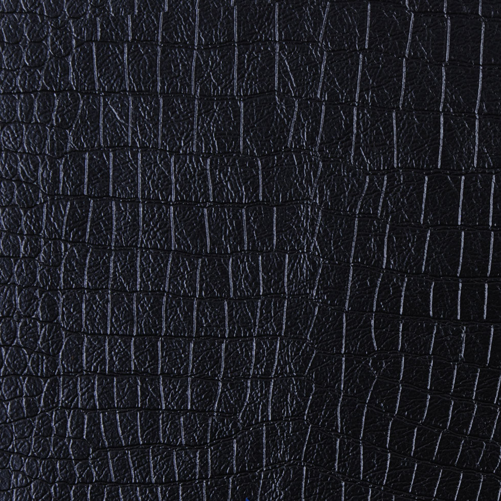 Black Embossed Faux Croc Black Embossed Faux Croc