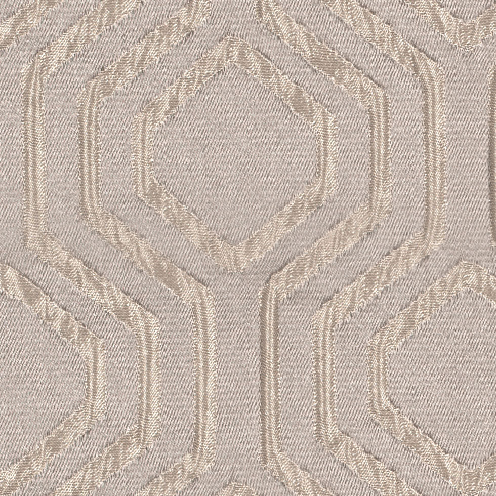 Ivory Geometric Brocade - Detail Ivory Geometric Brocade - Detail