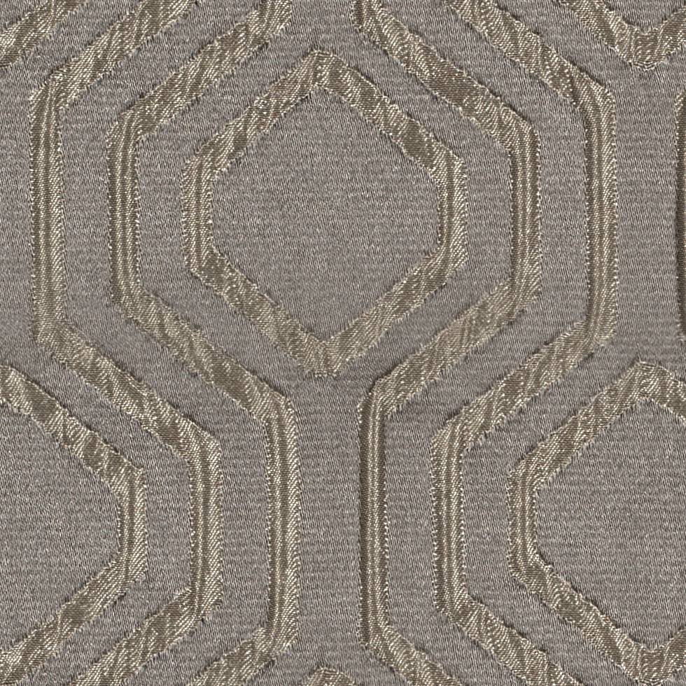 Gunmetal Geometric Brocade - Detail Gunmetal Geometric Brocade - Detail