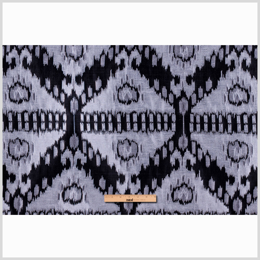 Black Ikat Poly - Full Black Ikat Poly - Full