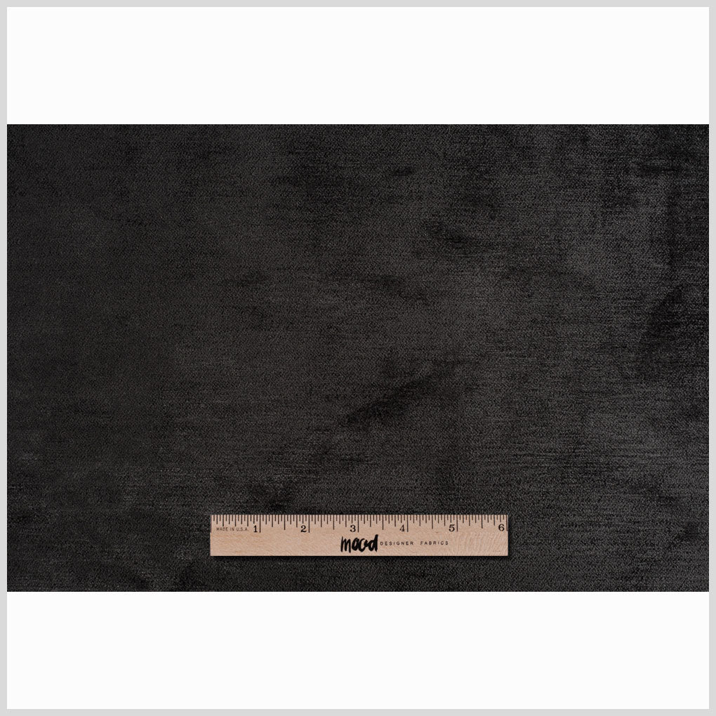 Black Solid Chenille - Full Black Solid Chenille - Full