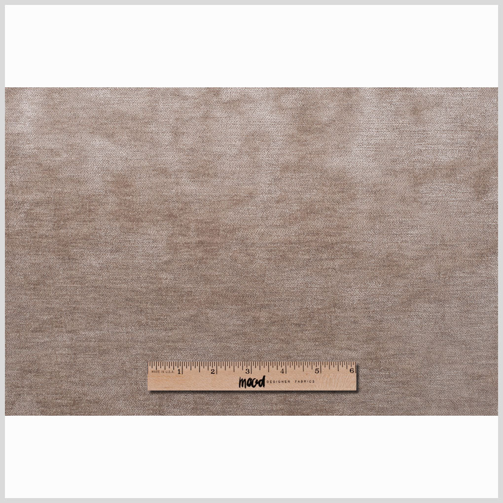 Taupe Solid Chenille Full Taupe Solid Chenille Full