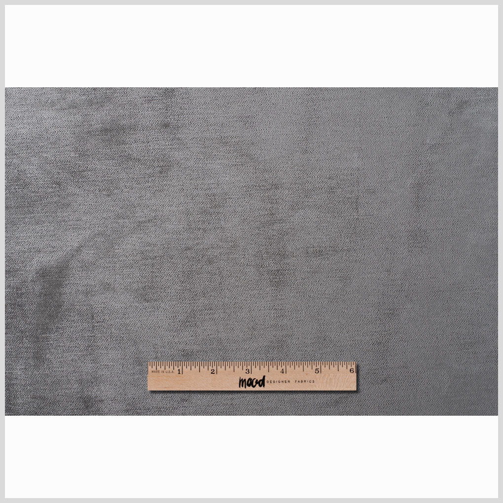 Gray Solid Chenille - Full Gray Solid Chenille - Full