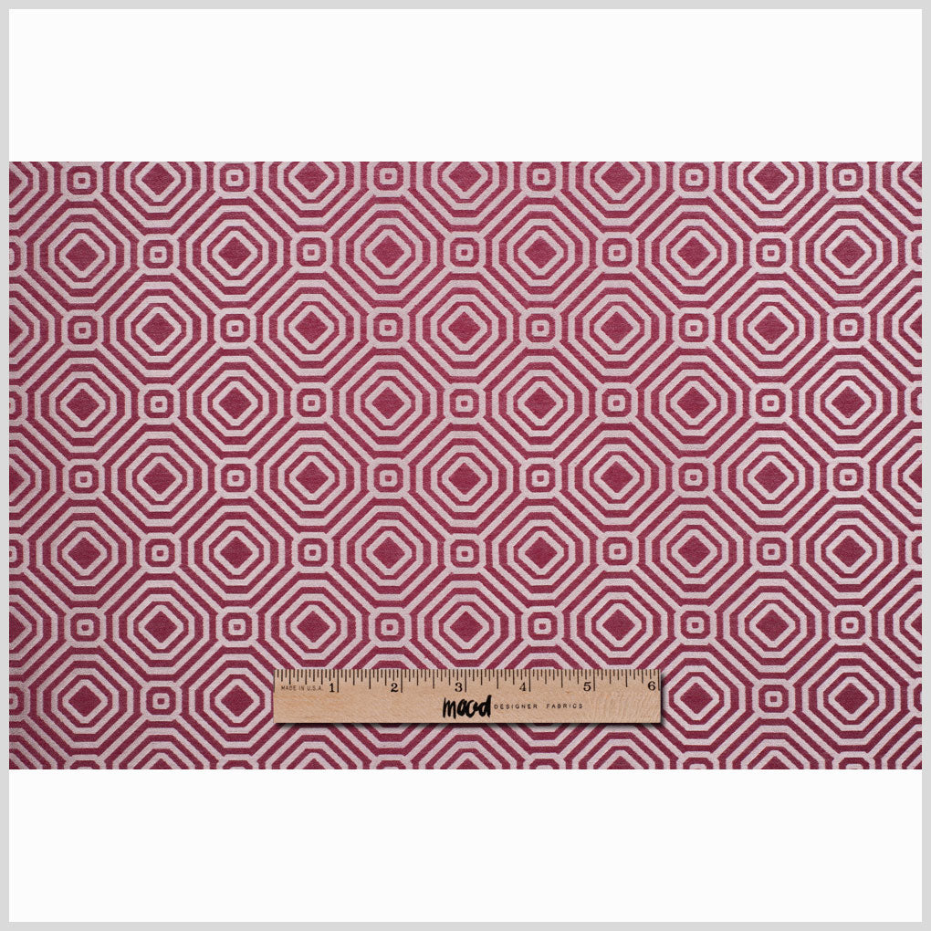 Plum Geometric Poly - Full Plum Geometric Poly - Full