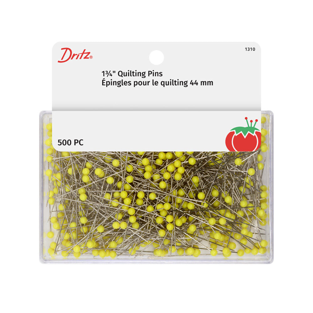 Dritz Quilting Pins - 1.75" Yellow - 500ct Dritz Quilting Pins - 1.75" Yellow - 500ct