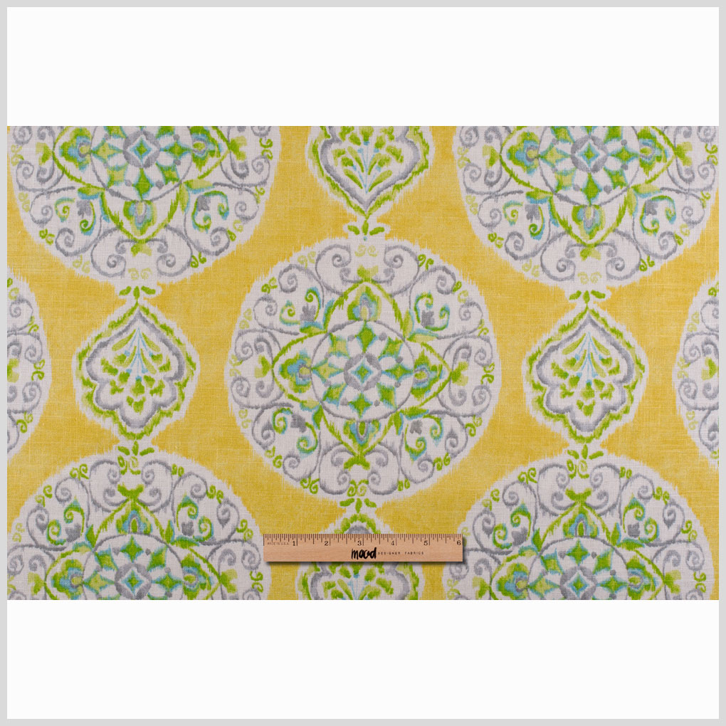 Citrus Medallion Linen-Blend - Full Citrus Medallion Linen-Blend - Full