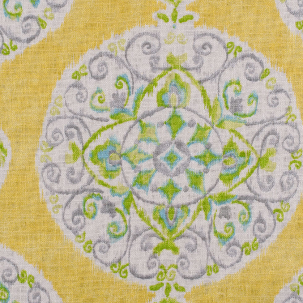 Citrus Medallion Linen-Blend Citrus Medallion Linen-Blend