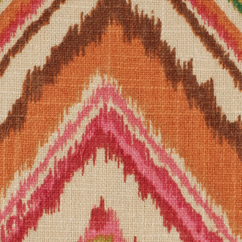 Gypsy Ikat Linen Blend Detail Gypsy Ikat Linen Blend Detail