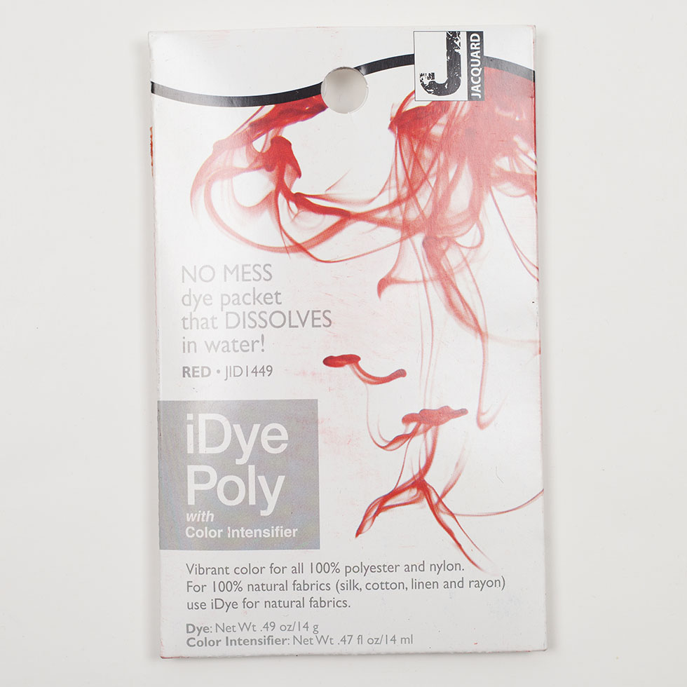 Jacquard iDye Poly Synthetic Fabric Dye - 449 Red Jacquard iDye Poly Synthetic Fabric Dye - 449 Red