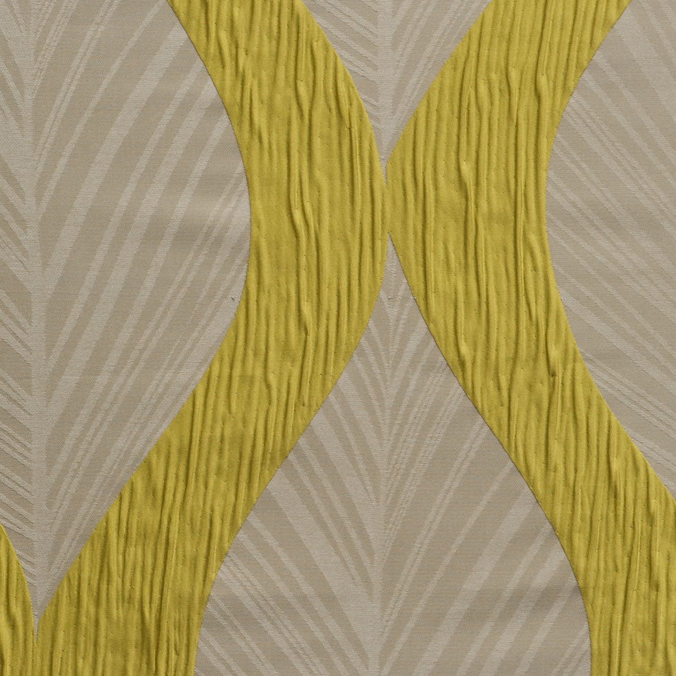 Wasabi Bold Leaves Polyester Wasabi Bold Leaves Polyester