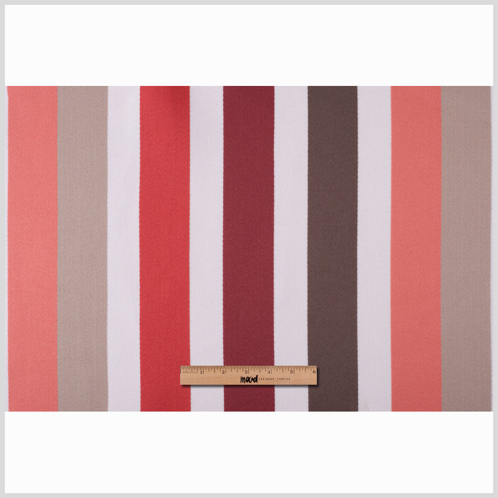 Pomegranate Stripes Vienna Polyester - Full Pomegranate Stripes Vienna Polyester - Full