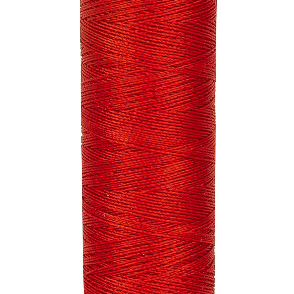 156 Scarlet 100m Gutermann 100% Recycled Polyester Thread - Detail