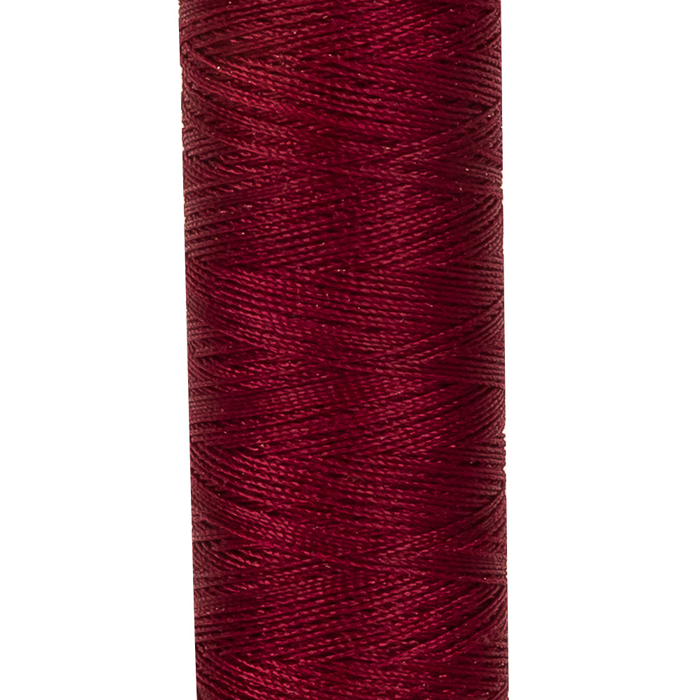 369 Burgundy 100m Gutermann 100% Recycled Polyester Thread - Detail