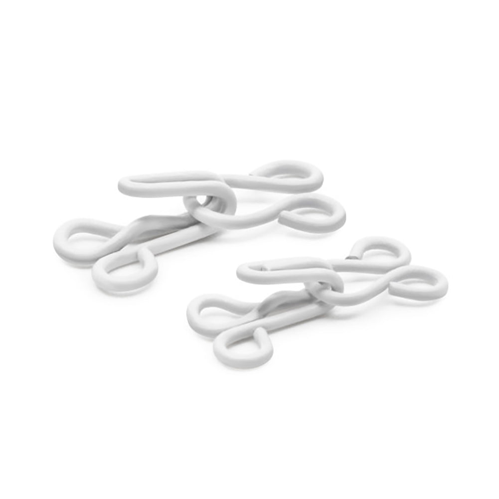 Dritz Hooks & Eyes - White - Sizes 1 & 2, 20 Sets Detail Dritz Hooks & Eyes - White - Sizes 1 & 2, 20 Sets Detail