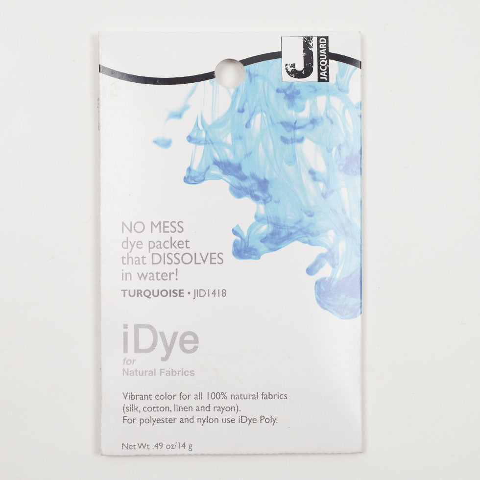 Jacquard iDye for Natural Fabrics - 418 Turquoise Jacquard iDye for Natural Fabrics - 418 Turquoise