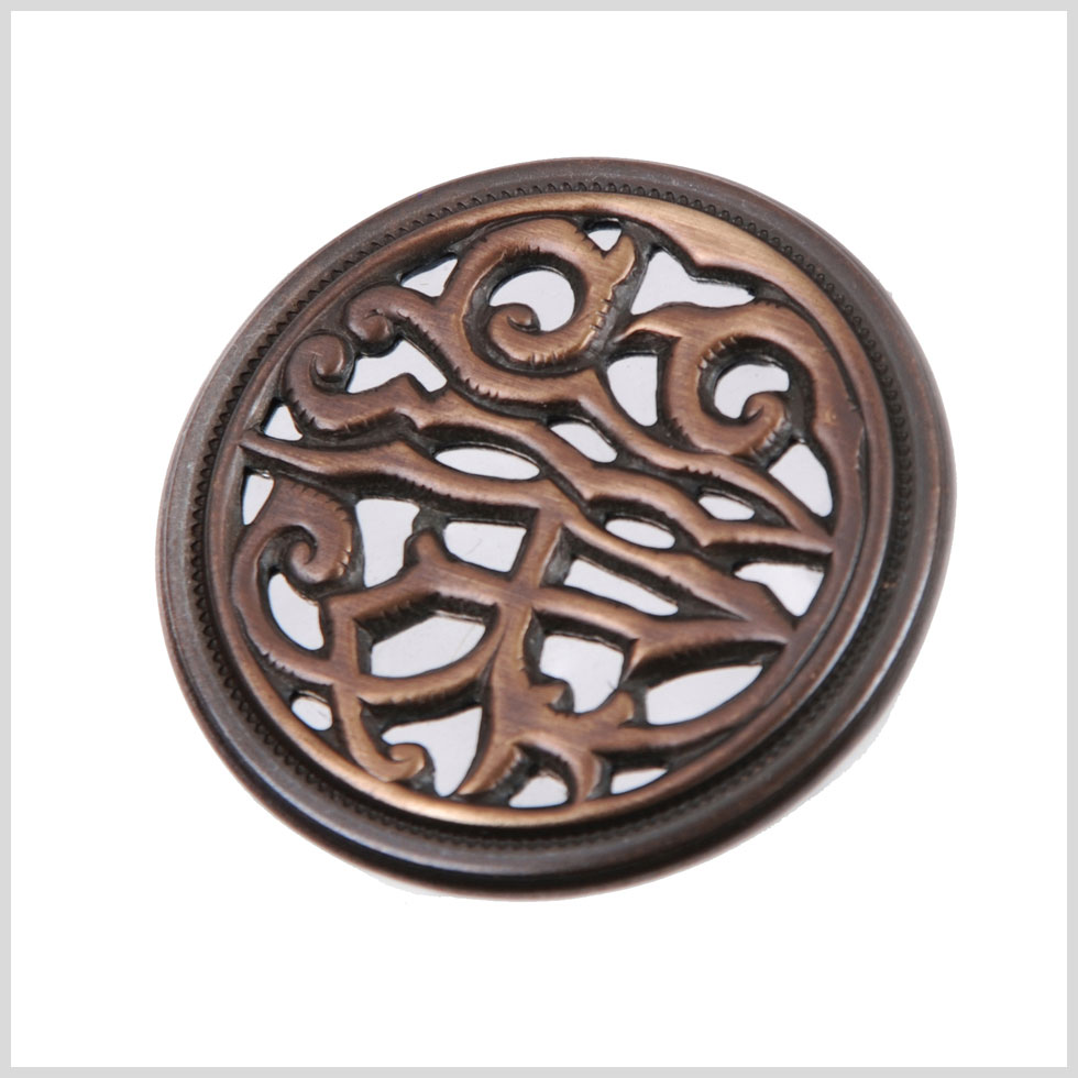 Brass Metal Button - 40L/25.5mm Brass Metal Button - 40L/25.5mm