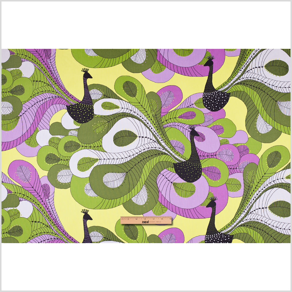 Swedish Green and Purple Peacock Cotton Full Swedish Green and Purple Peacock Cotton Full