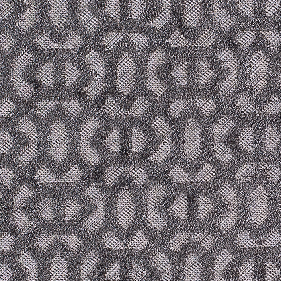 Smoke Chenille Geometric Poly - Detail Smoke Chenille Geometric Poly - Detail