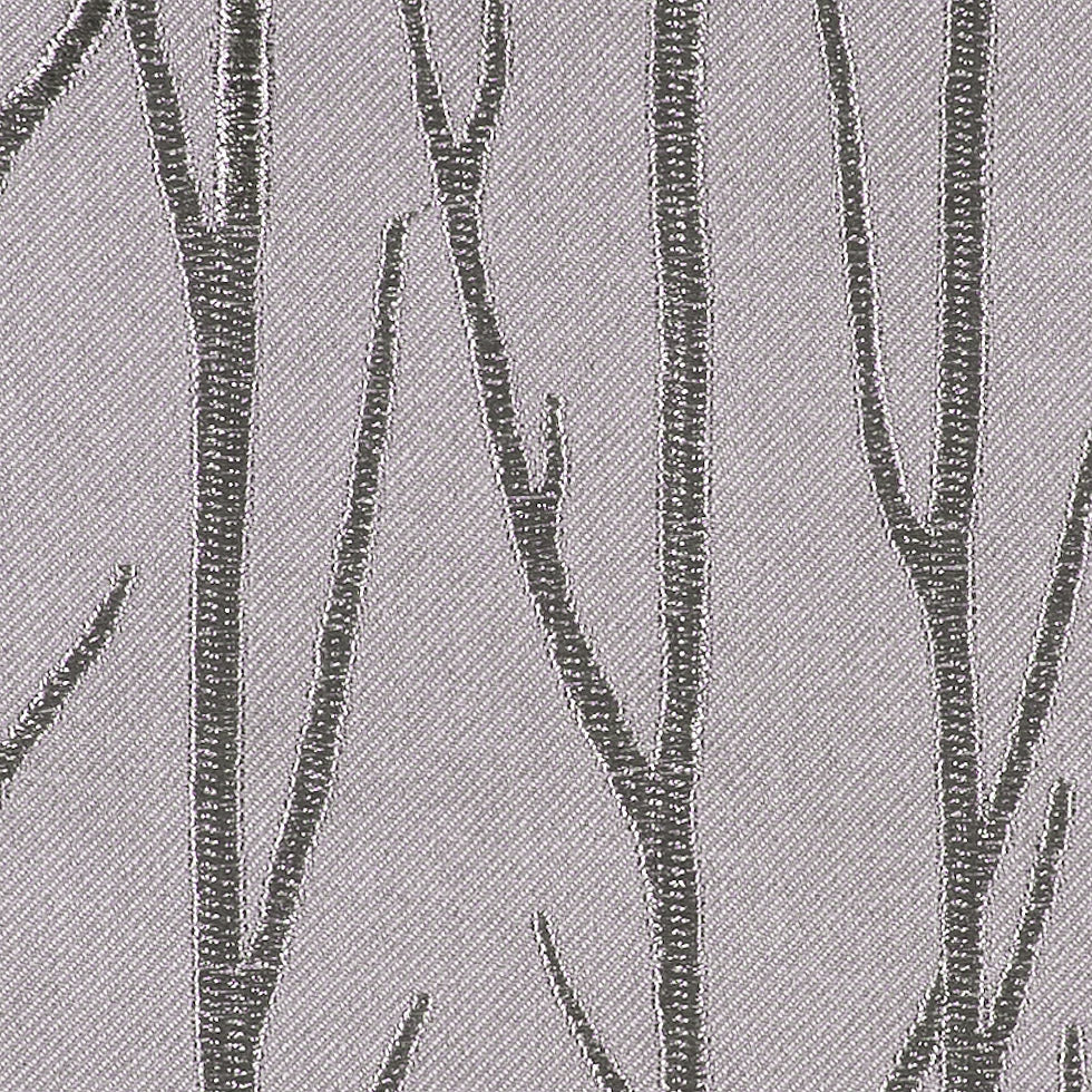 Silver Embroidered Trees "Menswear" Poly Detail Silver Embroidered Trees "Menswear" Poly Detail