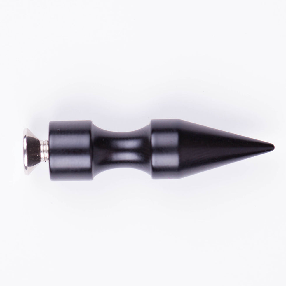 1.375" Black Nickel Spike Stud 1.375" Black Nickel Spike Stud