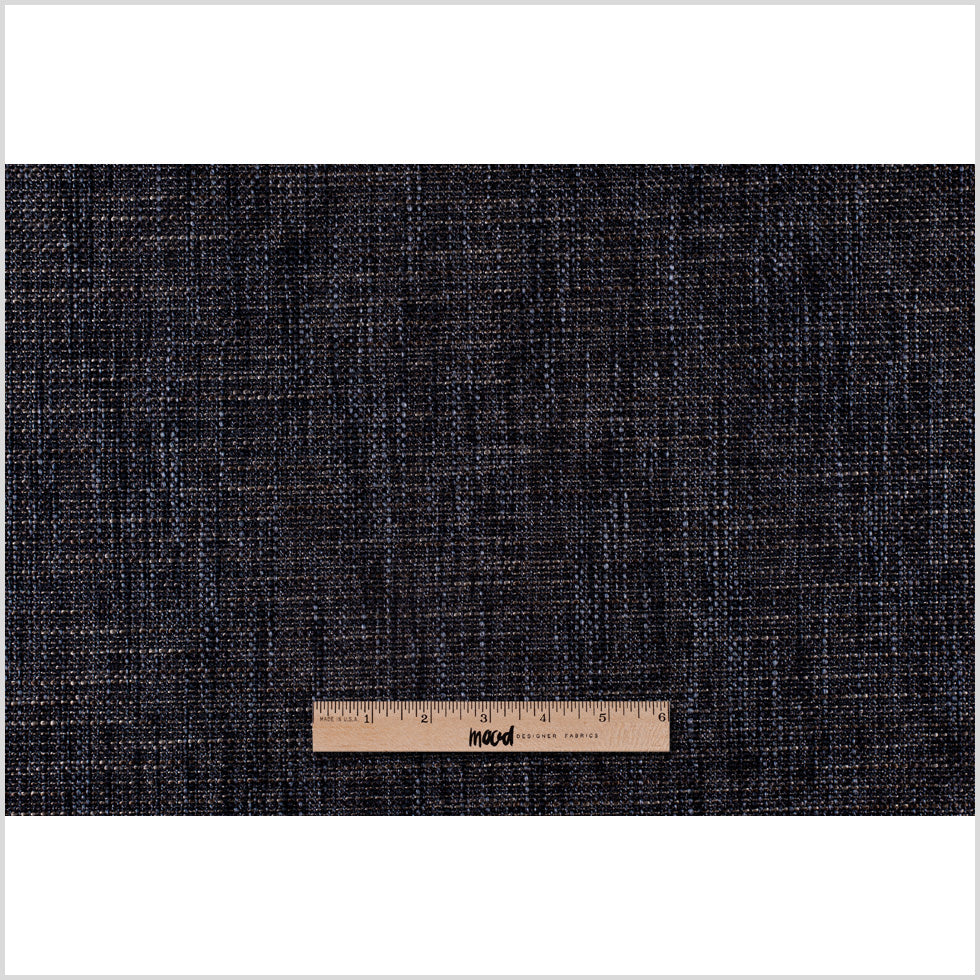 Chocolate-Obsidian Upholstery Tweed - Full Chocolate-Obsidian Upholstery Tweed - Full