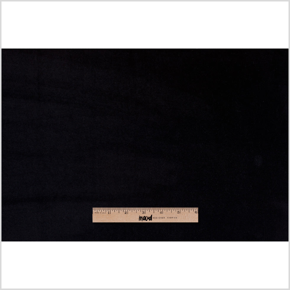 Black Cotton Velvet Full Black Cotton Velvet Full