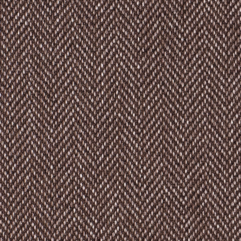 Mocha Herringbone Upholstery Tweed - Detail Mocha Herringbone Upholstery Tweed - Detail