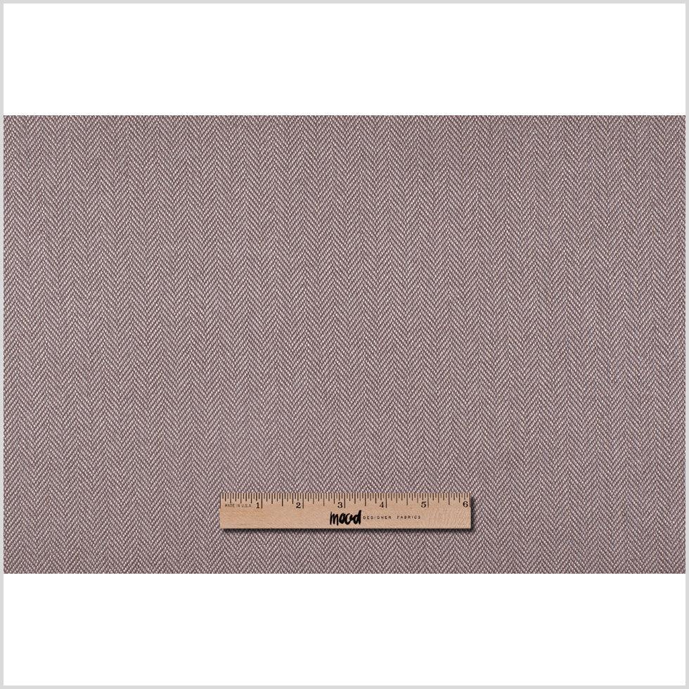 Mushroom Herringbone Upholstery Tweed Full Mushroom Herringbone Upholstery Tweed Full