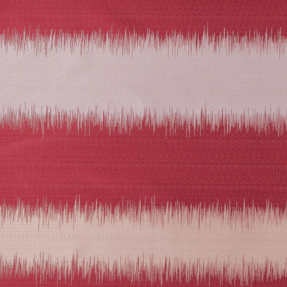 Gray and Deep Red Double-Wide Poly Stripes - Detail Gray and Deep Red Double-Wide Poly Stripes - Detail