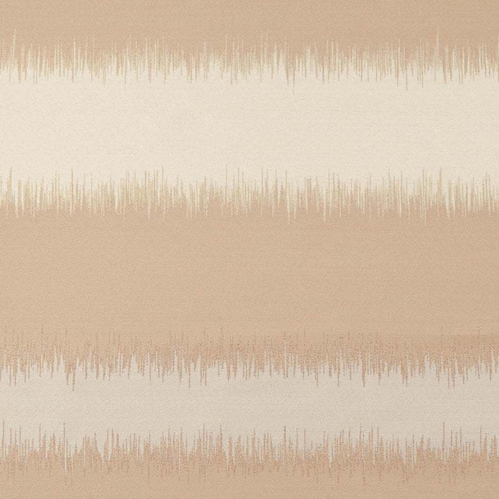 Champagne and Beige Double-Wide Poly Stripes Detail Champagne and Beige Double-Wide Poly Stripes Detail