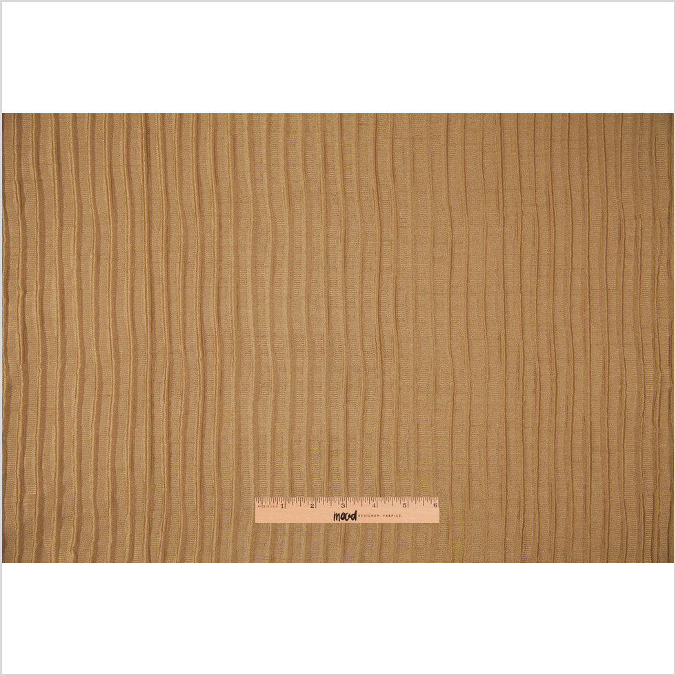 Taupe "Bumpy" Poly Sheer Full Taupe "Bumpy" Poly Sheer Full