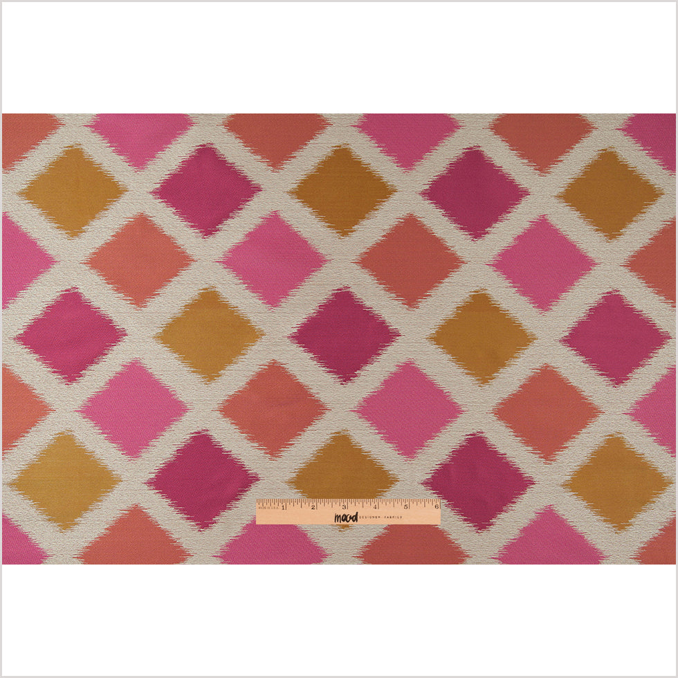 Raspberry Double-Wide Diamond Woven - Full Raspberry Double-Wide Diamond Woven - Full